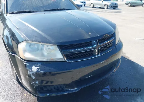 2012 Dodge Avenger Sxt из США, поврежденный, VIN 1C3CDZCB3CN144642